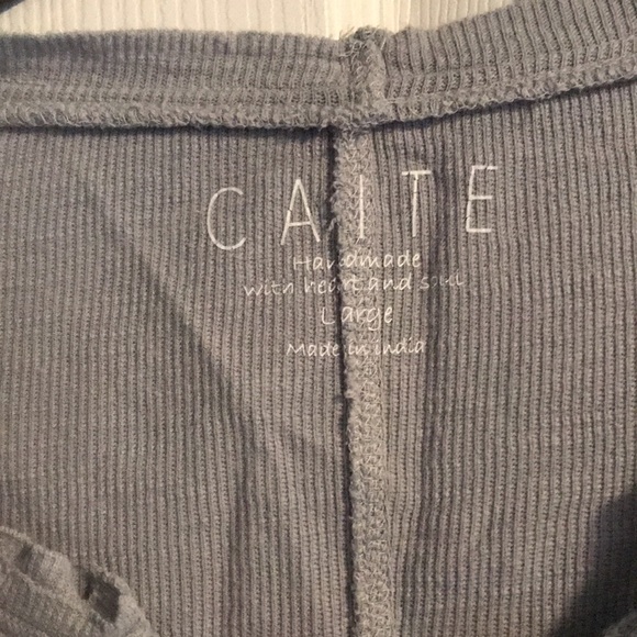 Caite Embroidered Cotton Top - Picture 2 of 4